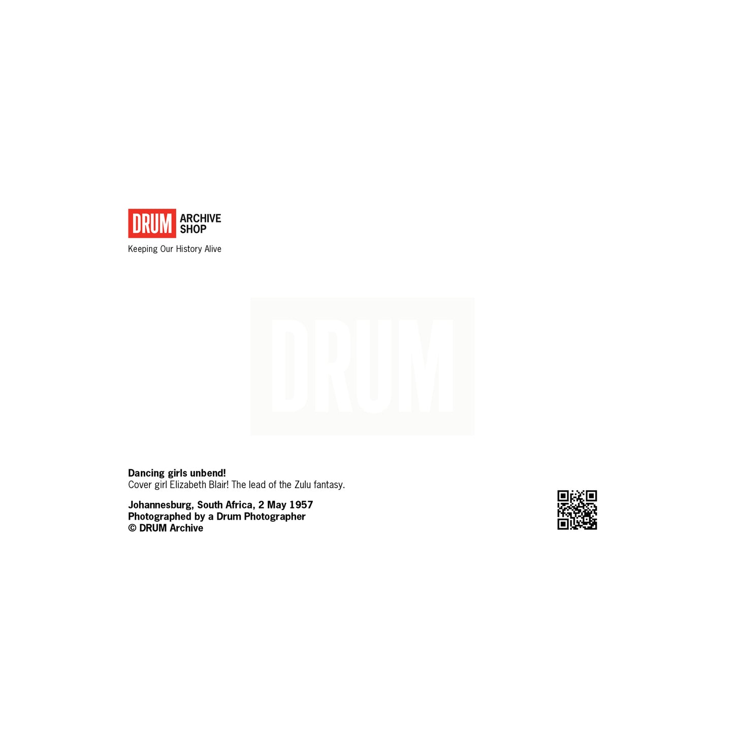 Dancing Girls Postcard