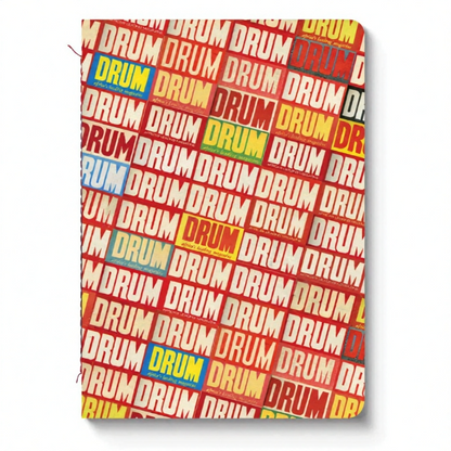 Drum Wallpaper A6 Softcover