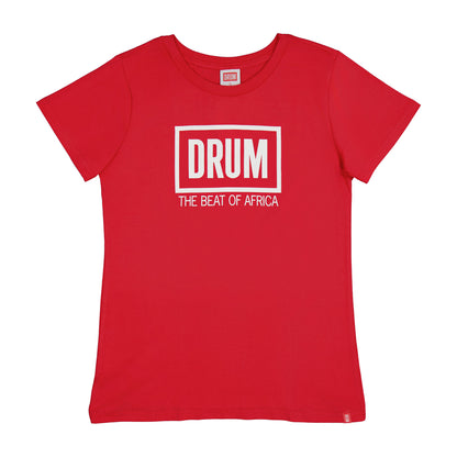 Drum Oversized Logo T-Shirt