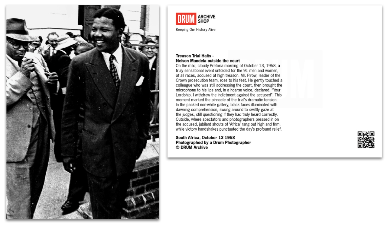 Treason Trial Postcard