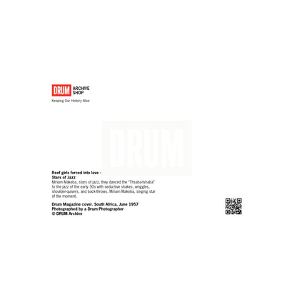 Miriam Makeba Postcard