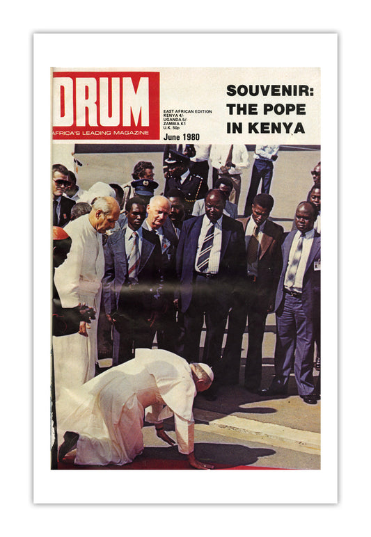 East Africa Drum Magazine cover, June 1980 – archival poster print