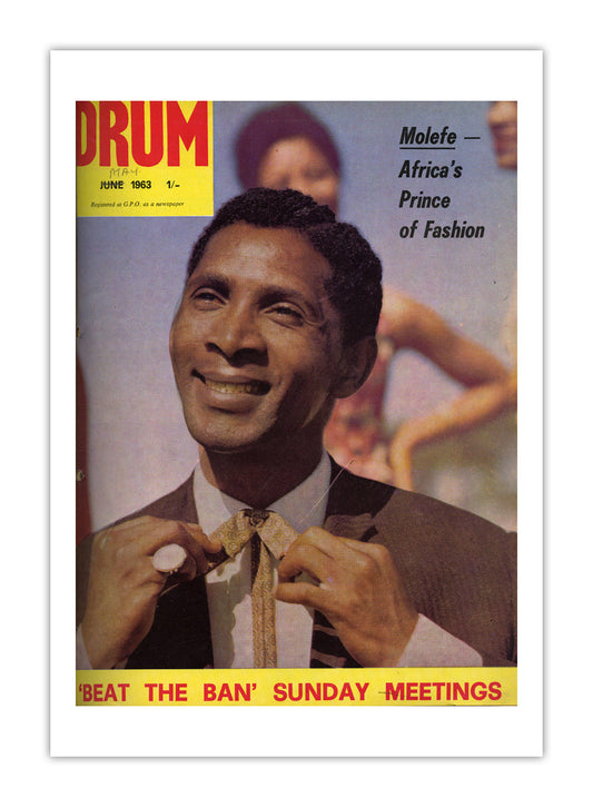 East Africa Drum Magazine cover, May 1963 – archival poster print