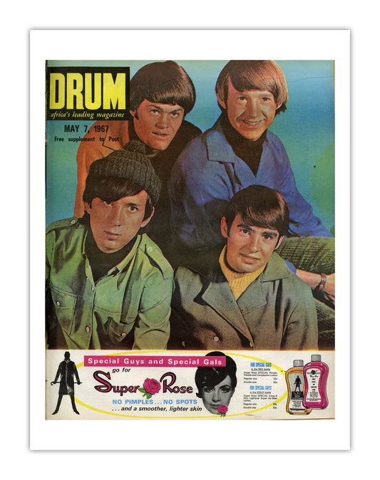 South Africa Drum Magazine cover, May 1967 – archival poster print