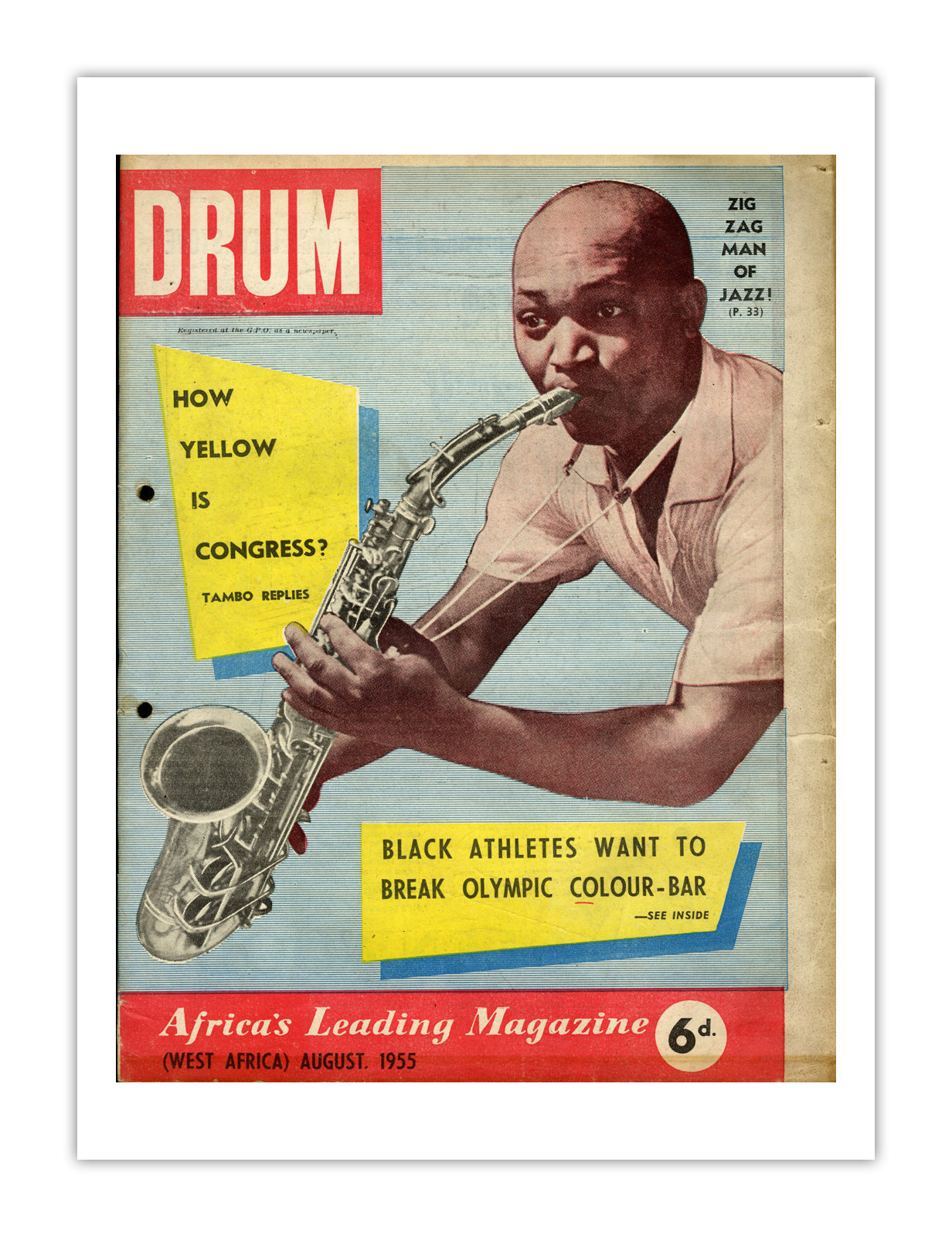 West Africa August 1955