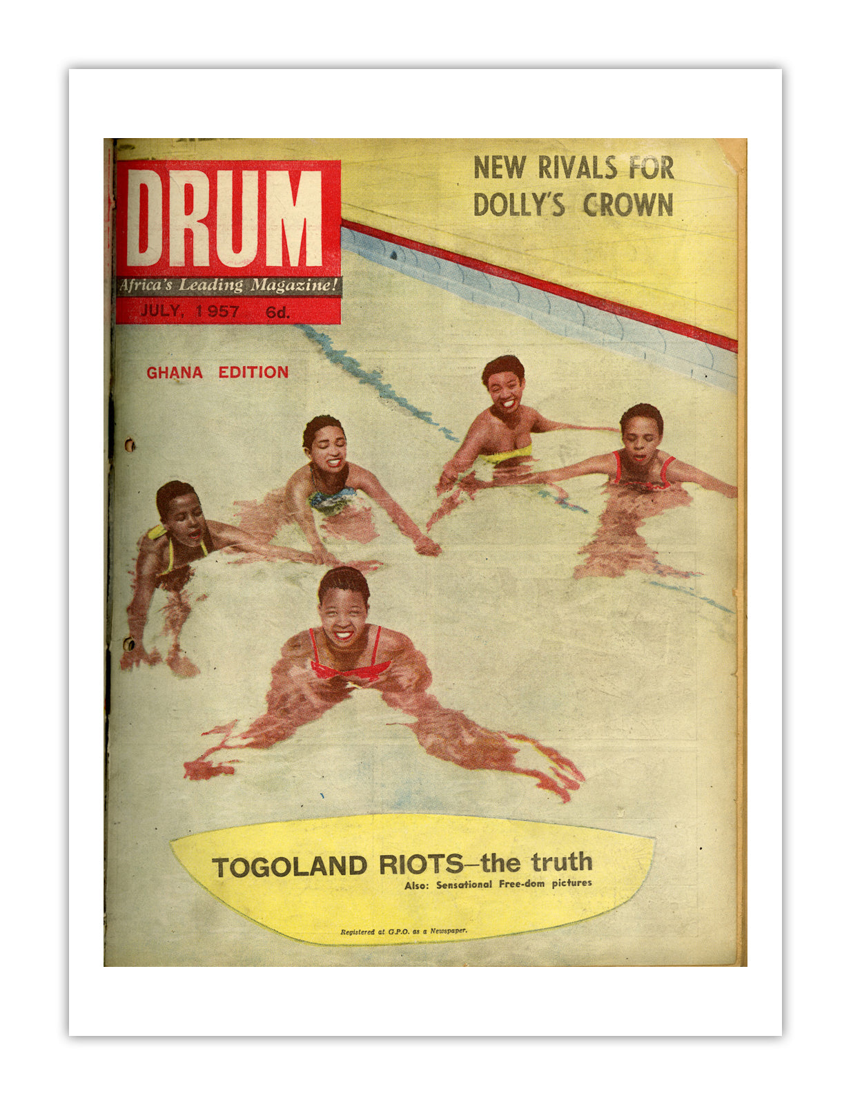 West Africa July 1957