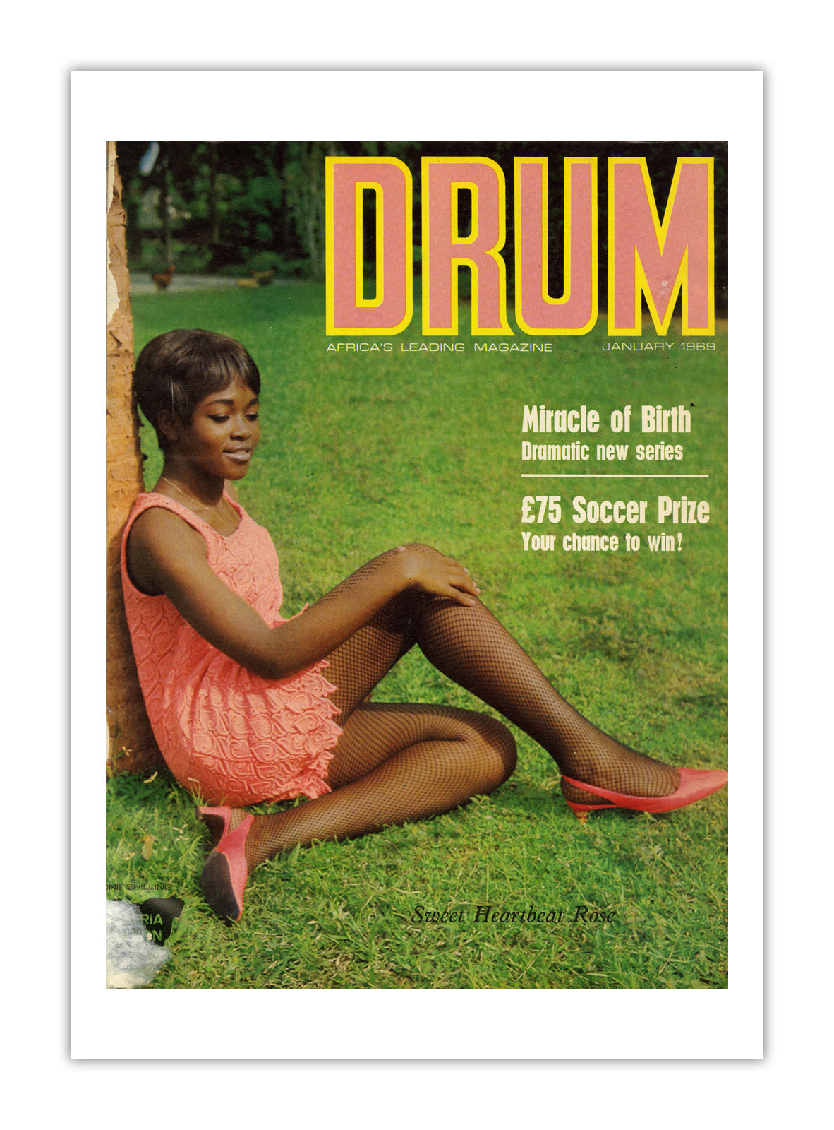 Nigeria Drum Magazine cover, January 1969 – archival poster print