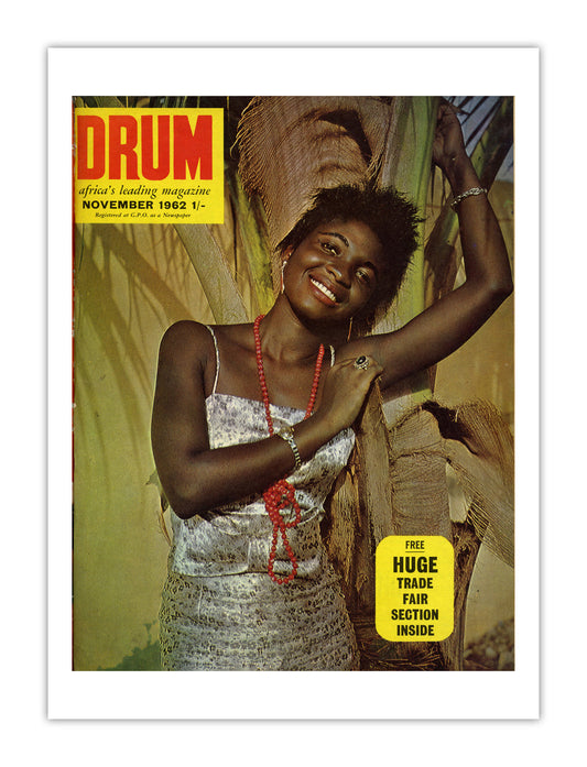 Nigeria Drum Magazine cover, November 1962 – archival poster print