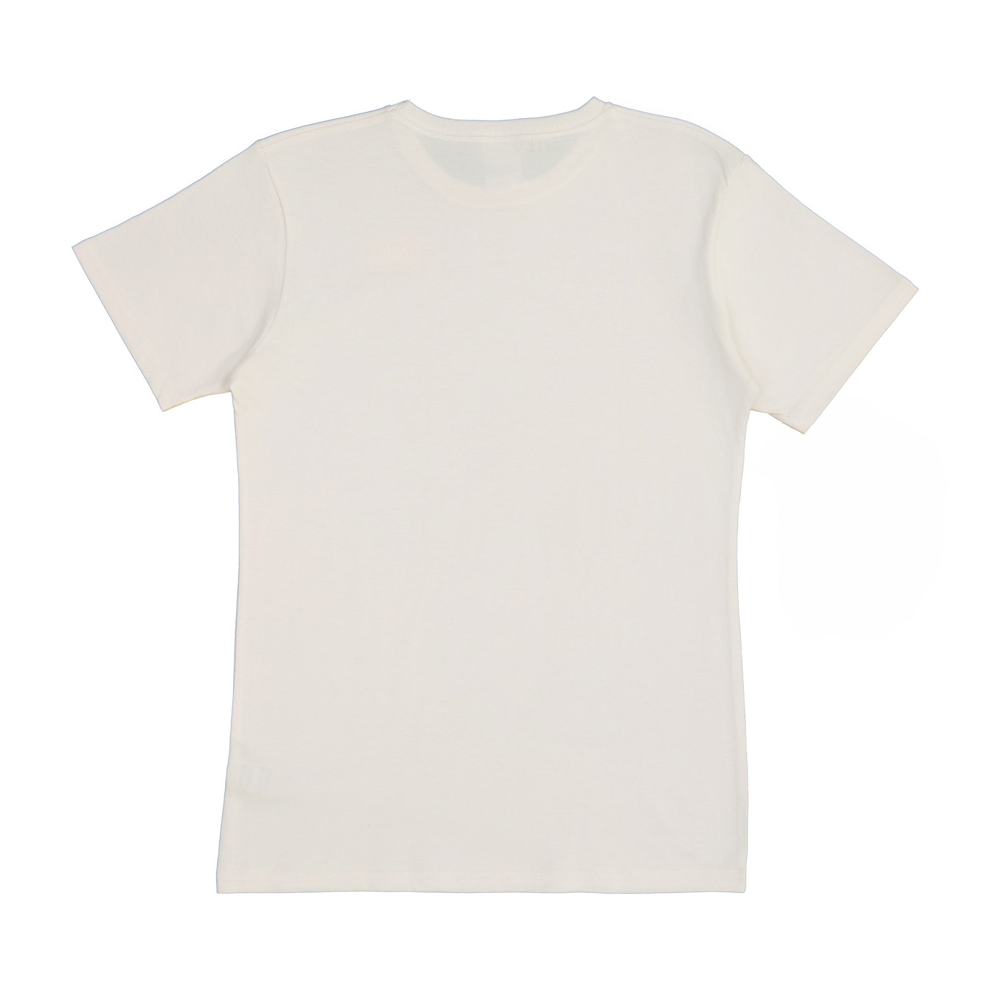 White t-shirt on a white background
