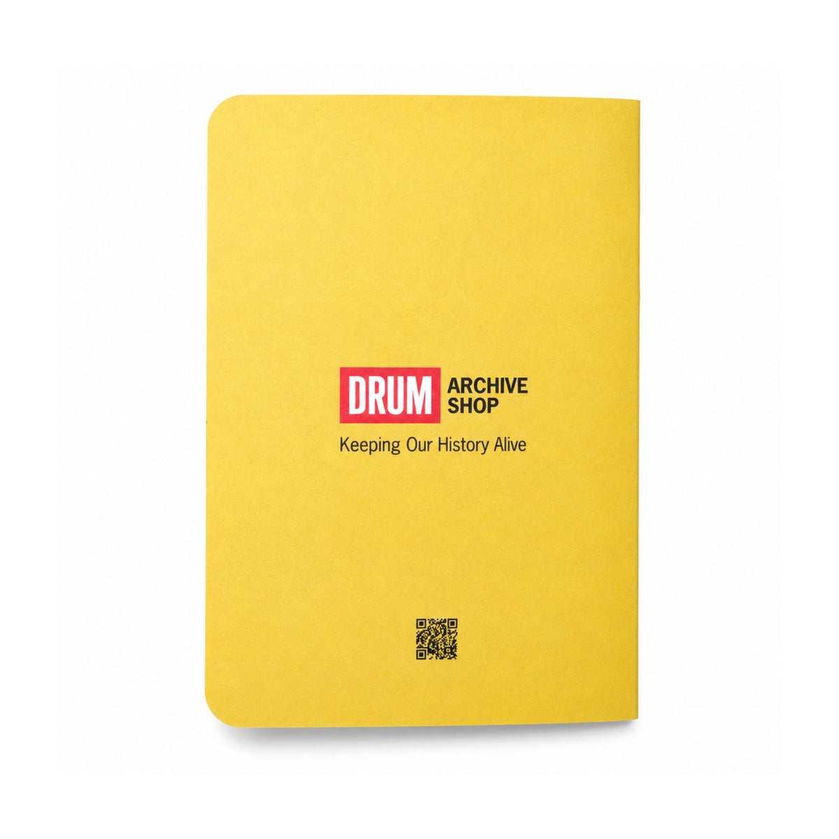 Vintage Yellow A6 Notebook