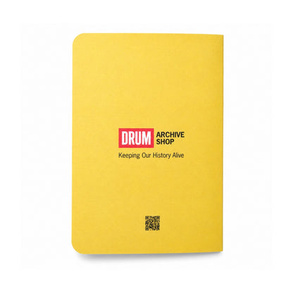 Vintage Yellow A6 Notebook