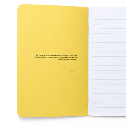 Dig This Musical A6 Notebook