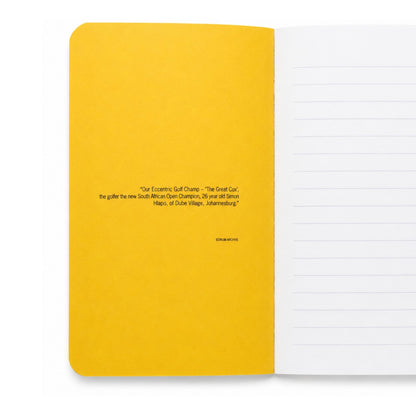 The Great Cox A6 Notebook