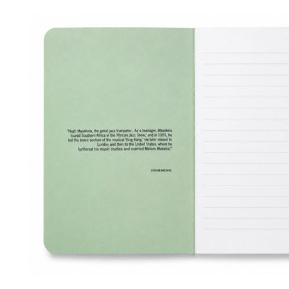 Hugh Masekela A6 Notebook